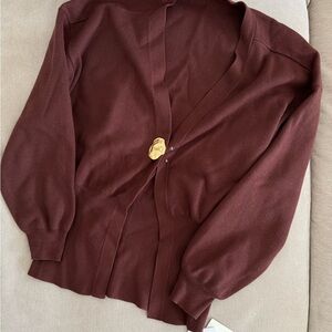 Commense Chocolate Cardigan